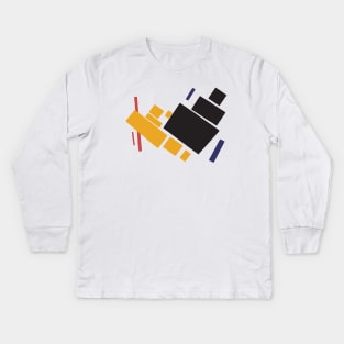 Malevich Wide Walls Kids Long Sleeve T-Shirt